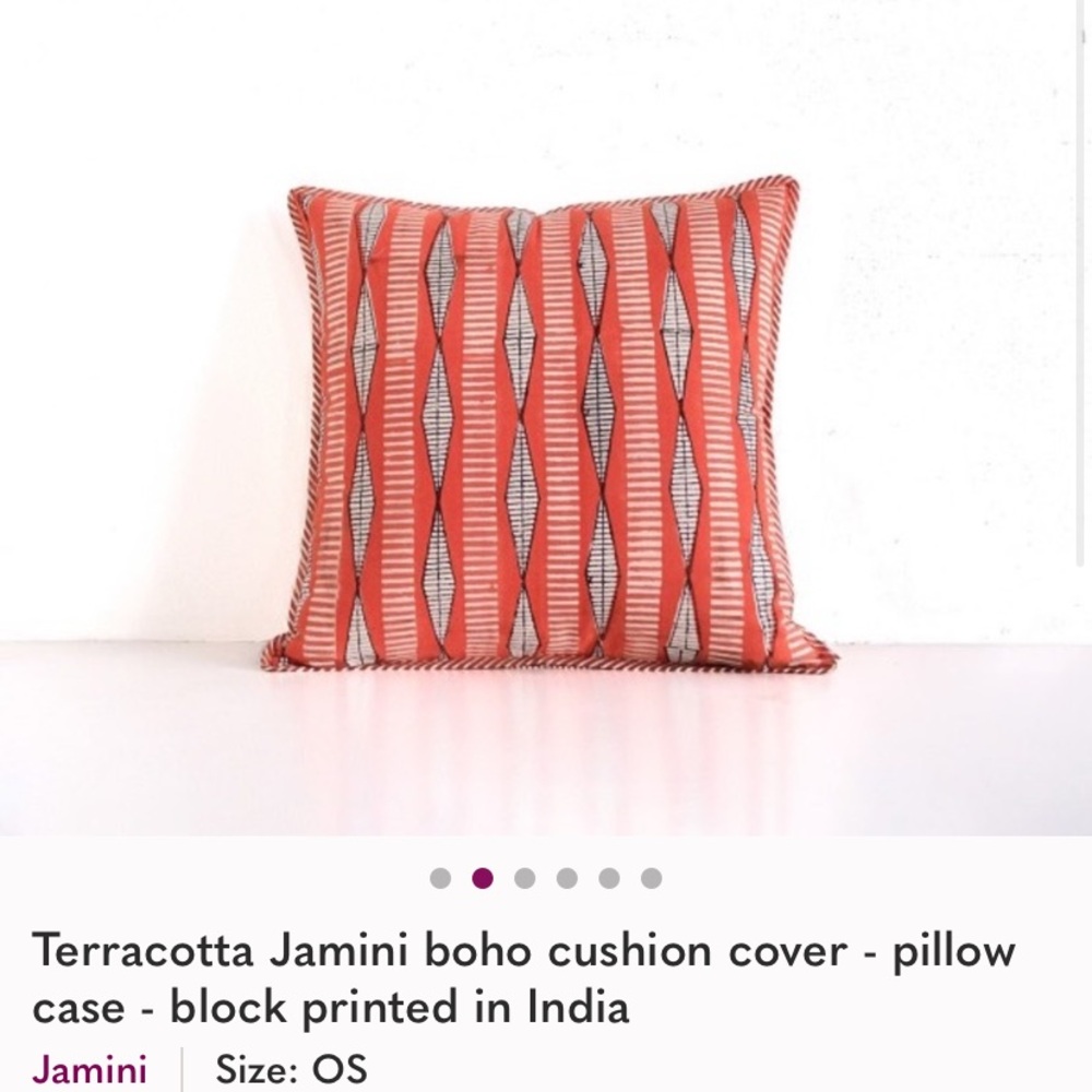 Terracotta Boho Cushion Cover